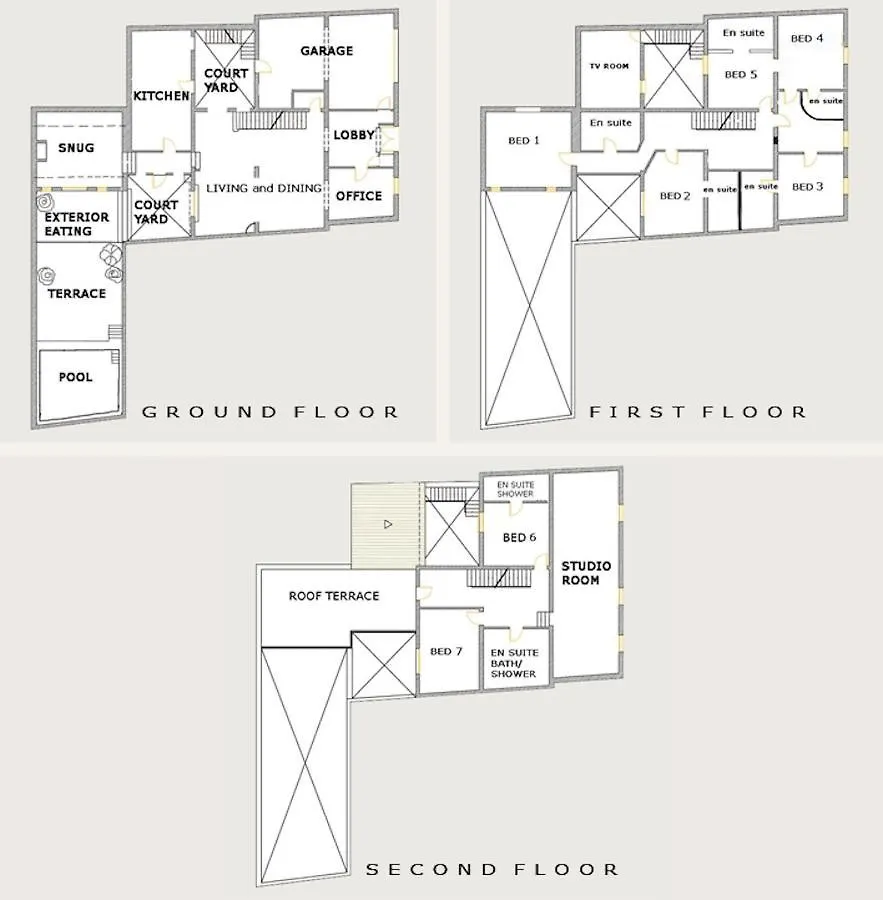 La Horta Townhouse Pollensa 빌라 펜션 포엔샤